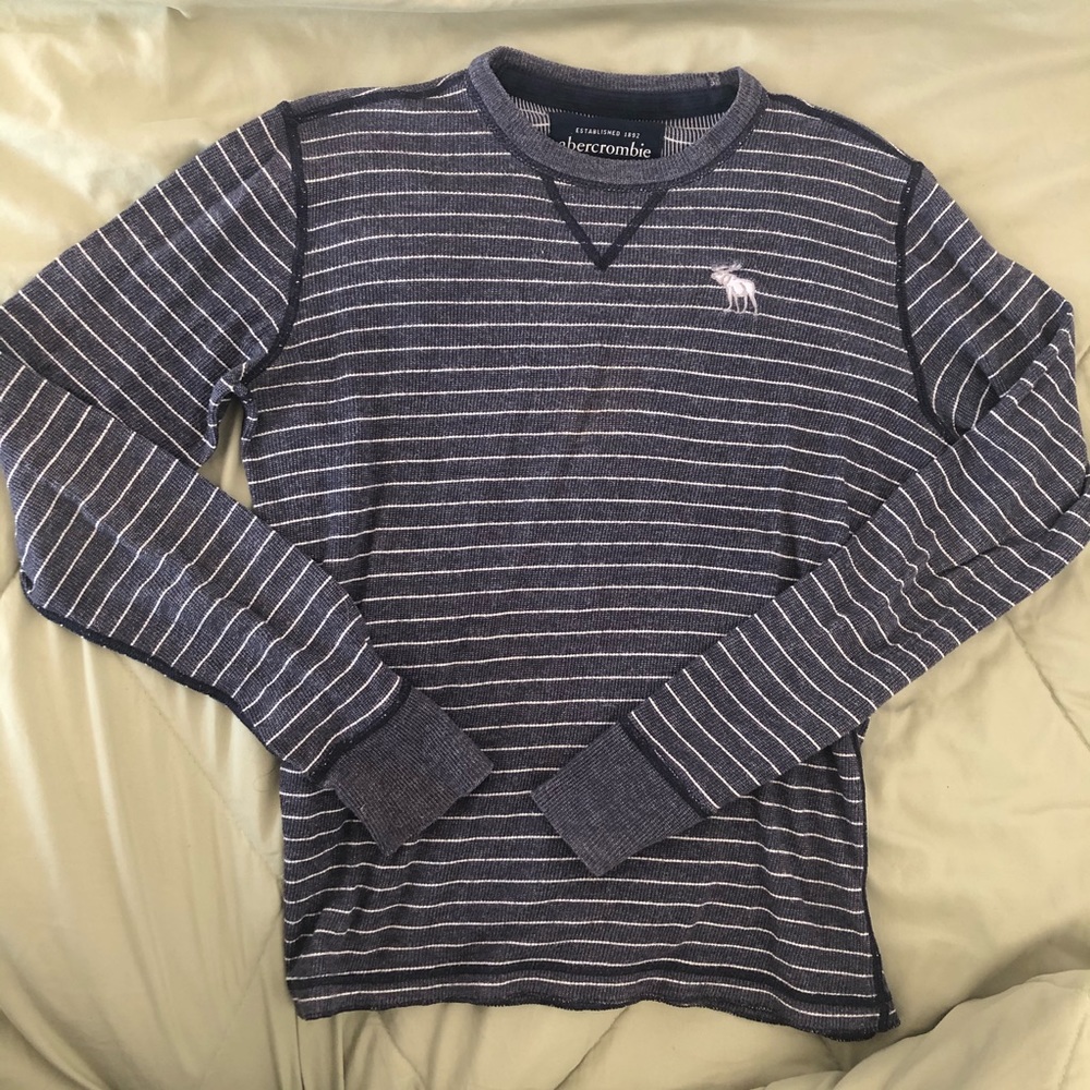Abercrombie & Fitch Striped Long Sleeve Size Med